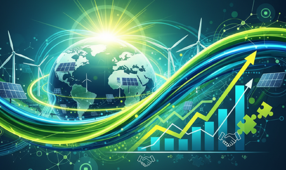 Imagem ilustrativa sobre Como Acordos Internacionais Estão Redesenhando a Energia Limpa