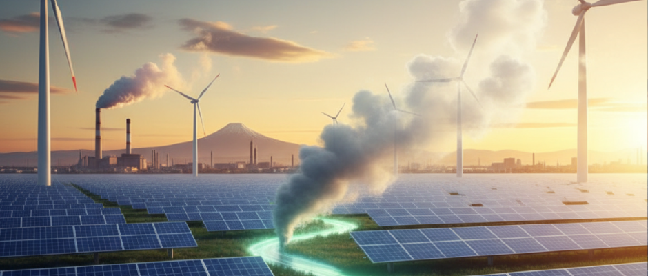 Imagem ilustrativa sobre Energia Renovável Superando o Carvão: O Novo Marco Global