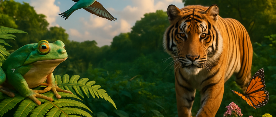 Imagem ilustrativa sobre Biodiversity: further decline or bending the trend? A new animated film