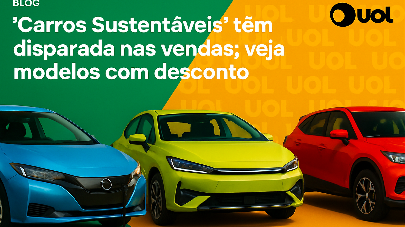 Carros Sustentáveis: Vendas e Modelos em Desconto