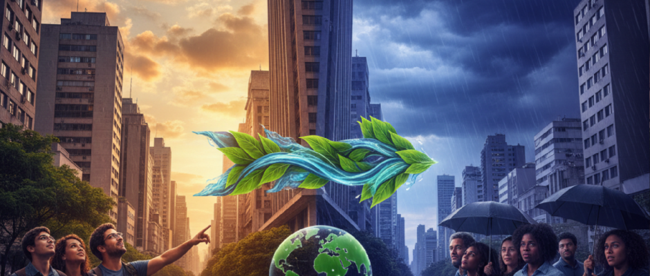 Imagem ilustrativa sobre Como a população percebe as mudanças climáticas nas capitais brasileiras