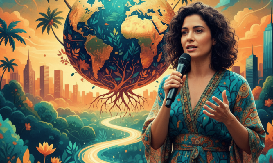 Imagem ilustrativa sobre Instituto Arapyaú’s Renata Piazzon speaks on COP30 and the future of philanthropy in the Global Sout