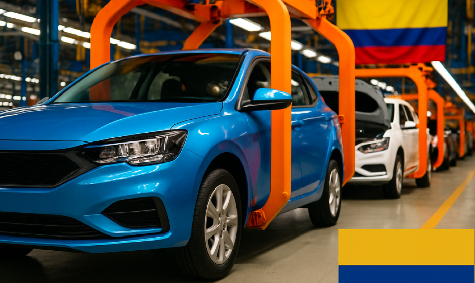 Imagem ilustrativa sobre Juros altos e fim do acordo comercial com a Colômbia pesam e produção de carros cai em setembro, diz