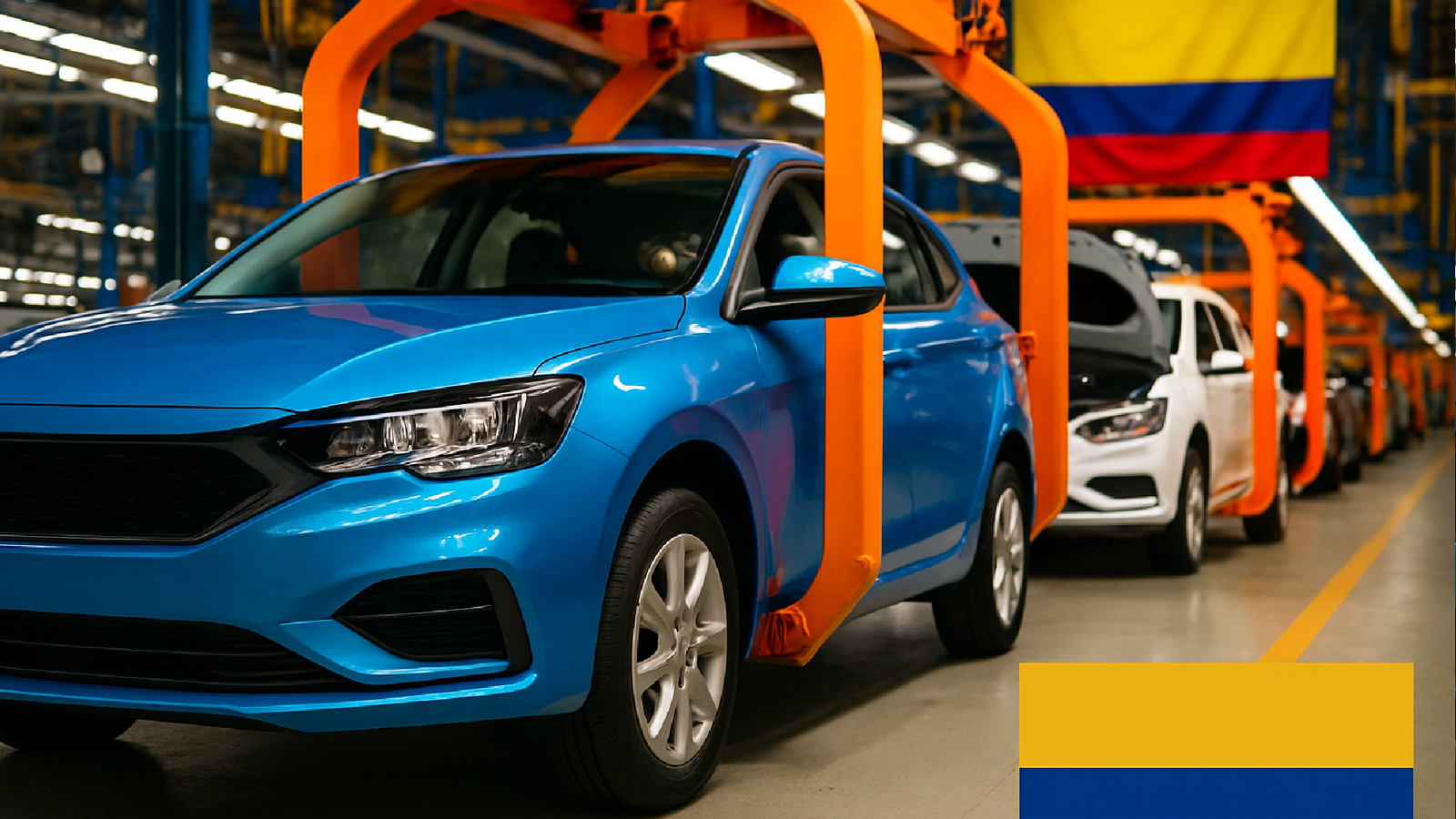 Impacto Econômico: Queda na Produção de Carros