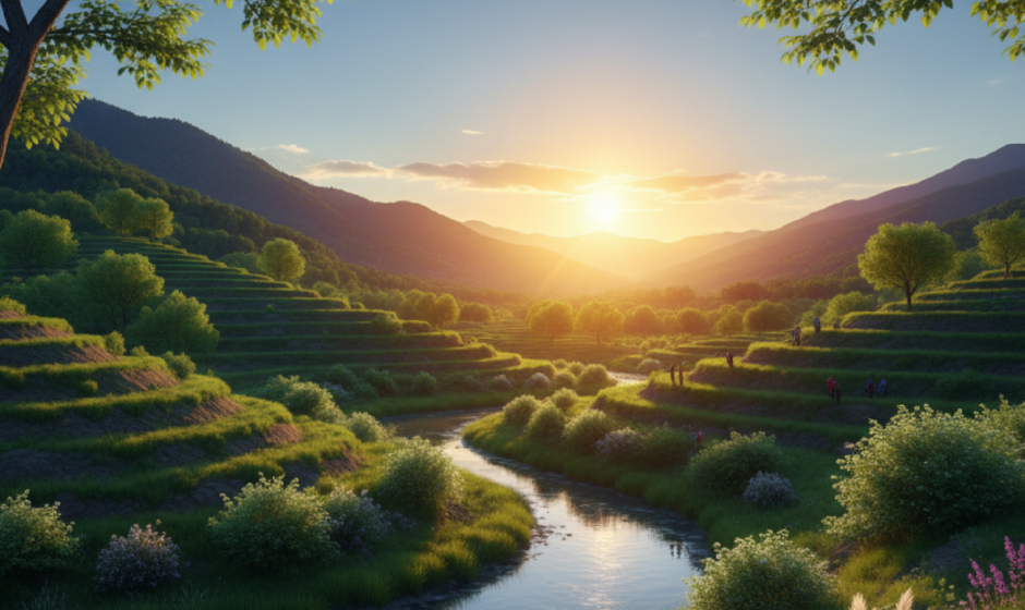 Imagem ilustrativa sobre Land restoration can make a significant contribution to sustainable development at the global level