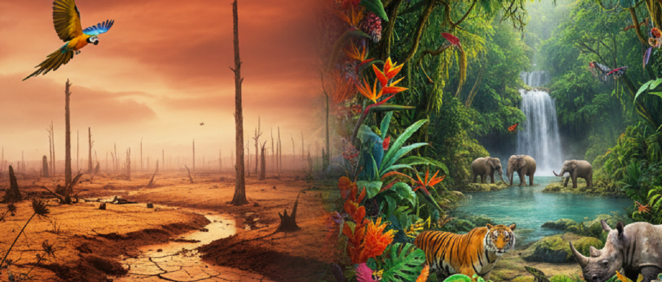 Imagem ilustrativa sobre Nature’s decline ‘unprecedented’ in human history: 1 million species threatened with extinction