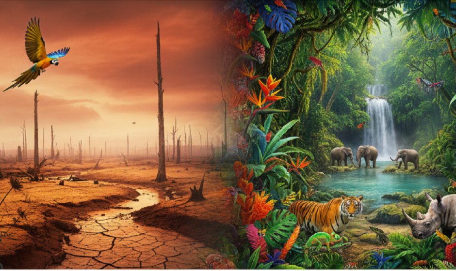 Imagem ilustrativa sobre Nature’s decline ‘unprecedented’ in human history: 1 million species threatened with extinction