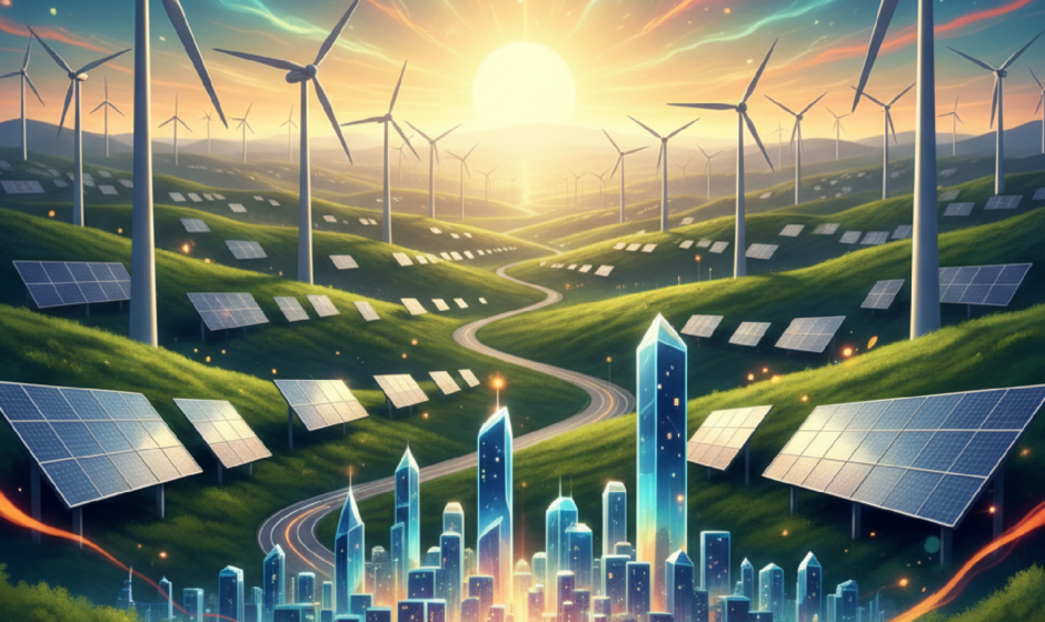 Imagem ilustrativa sobre O Papel da Energia Limpa nas Novas Políticas Climáticas