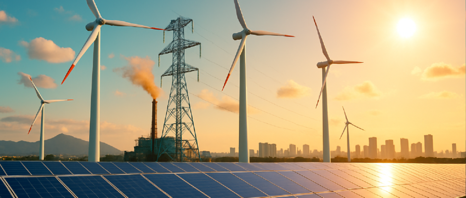 Imagem ilustrativa sobre O Papel dos Países Emergentes na Transição Energética