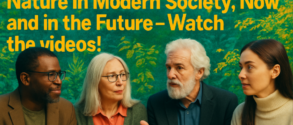 Imagem ilustrativa sobre Philosophers’ Dialogue on Nature in Modern Society, Now and in the Future – Watch the videos!