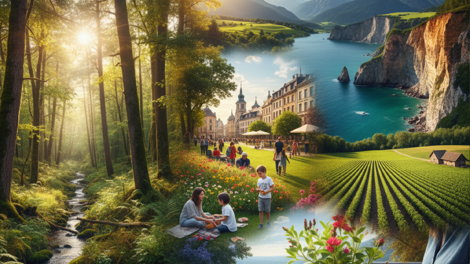 A Visão Ampla: Como os Europeus Enxergam a Natureza