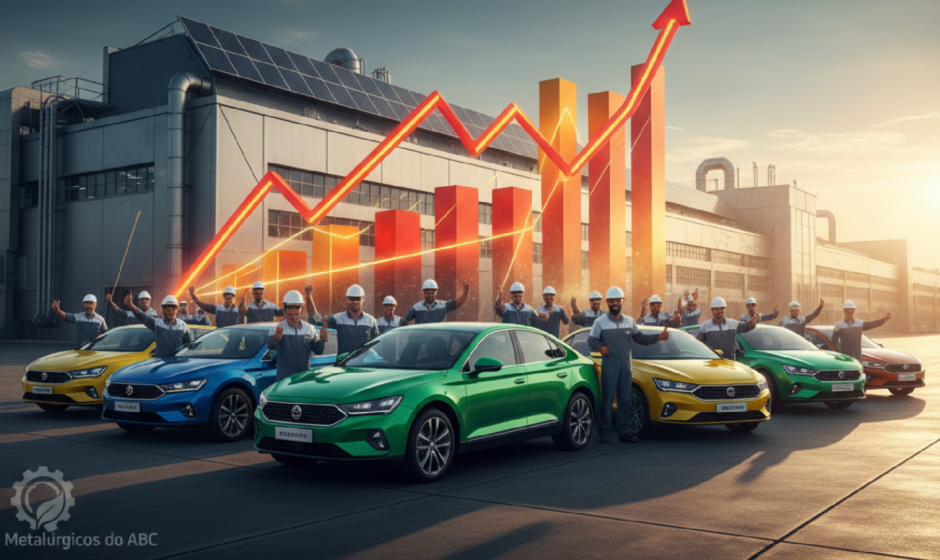 Imagem ilustrativa sobre Vendas crescem após decreto que zera IPI de carros sustentáveis - Metalúrgicos do ABC