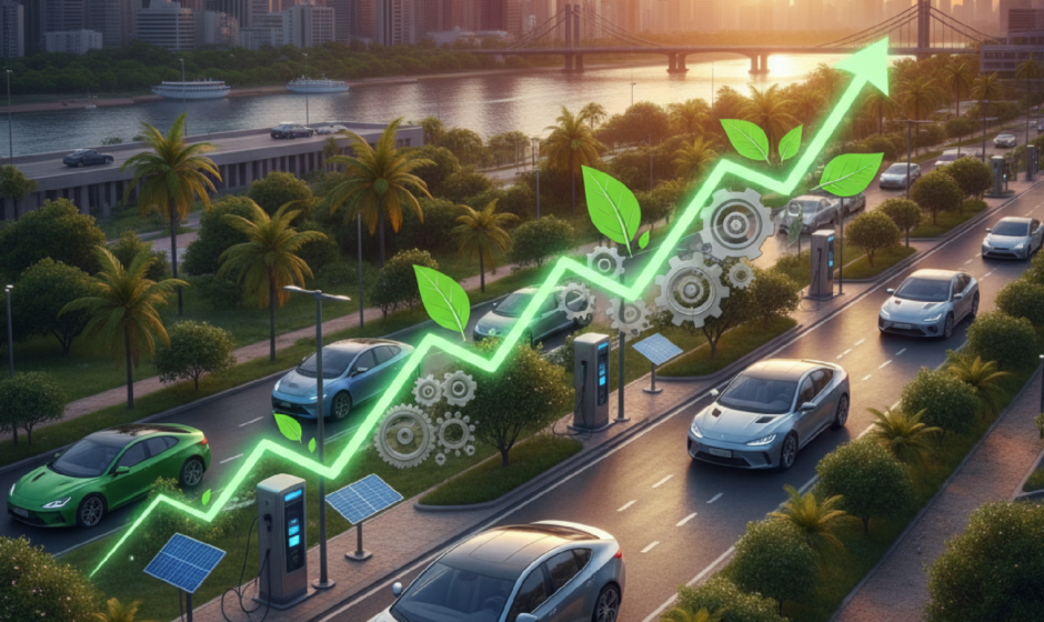 Imagem ilustrativa sobre Vendas de carros sustentáveis crescem 14,6% em Sergipe - Destaque Noticias