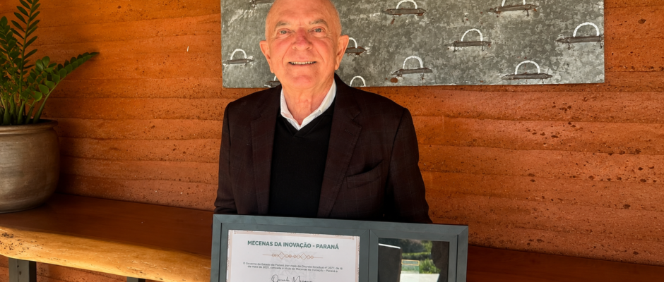 Orandi Momesso recebe Prêmio Mecenas da Inovação em Ibiporã