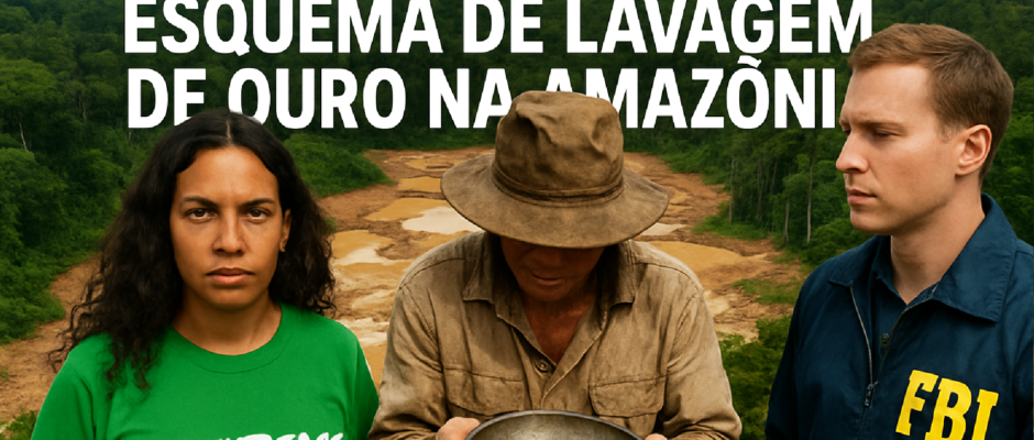 Imagem ilustrativa sobre Greenpeace detalha esquema de lavagem de ouro na Amazônia