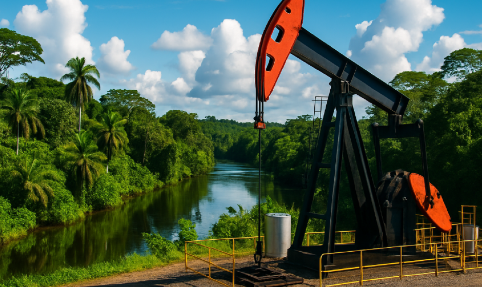 Imagem ilustrativa sobre Petróleo na Amazônia e a disputa de narrativas sobre desenvolvimento e clima