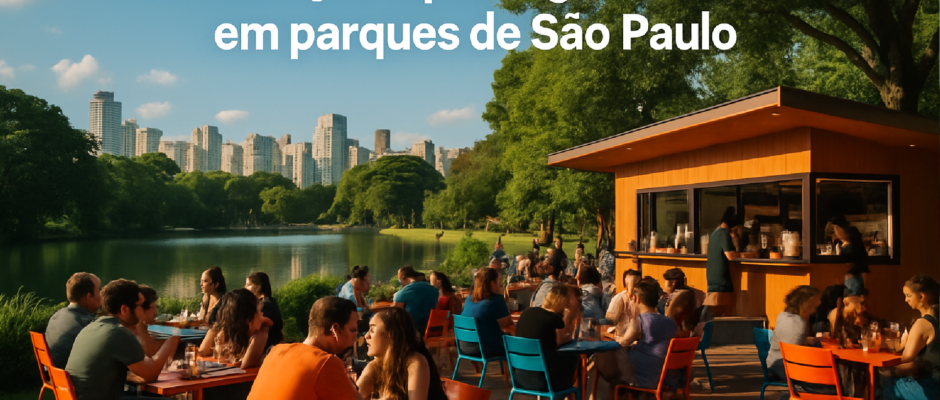 Imagem ilustrativa sobre Privatização e polos gastronômicos em parques de São Paulo